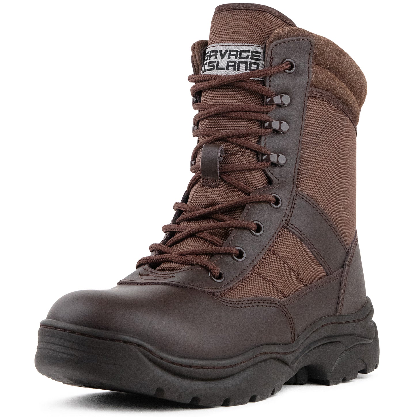 Savage Island Original Side Zip PRO Leather Patrol Boots