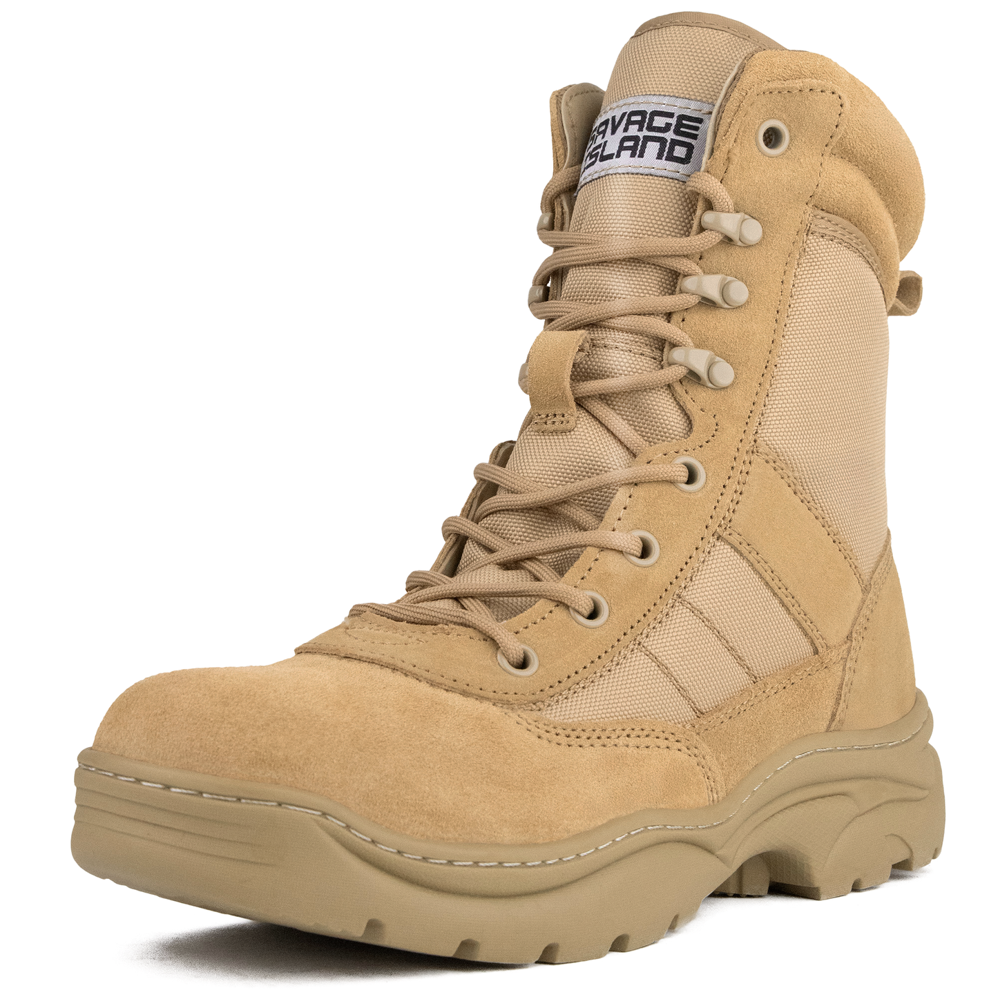Savage Island Original Side Zip PRO Leather Patrol Boots