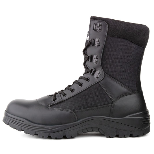 Sentinel PRO Leather Side Zip Combat Boots