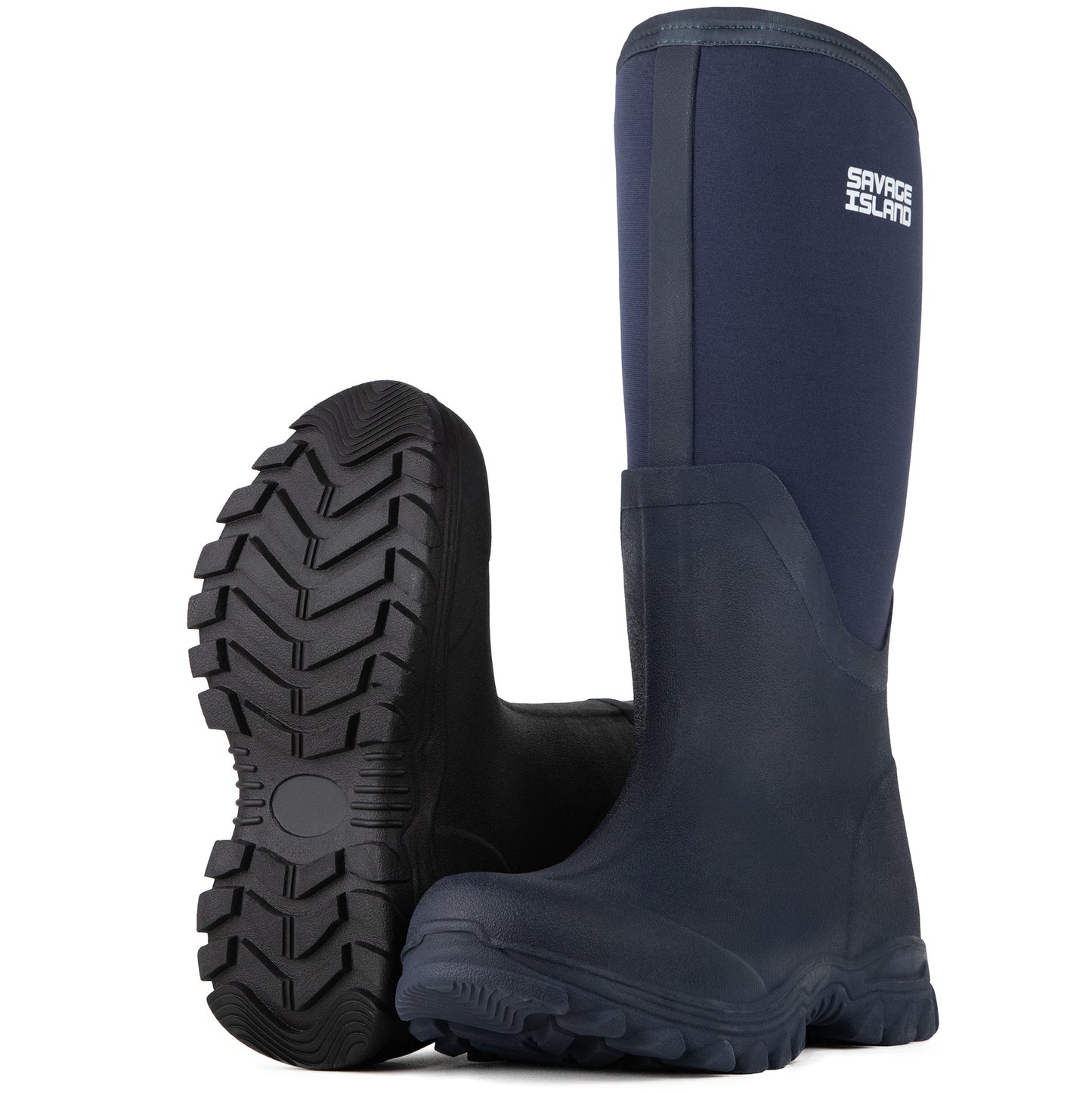 Savage Island Tall Ladies 5mm Neoprene Lined Wellington Boots