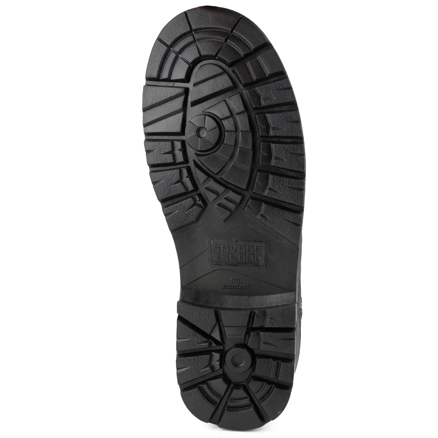 Black Leather Patrol Boots Savage Island