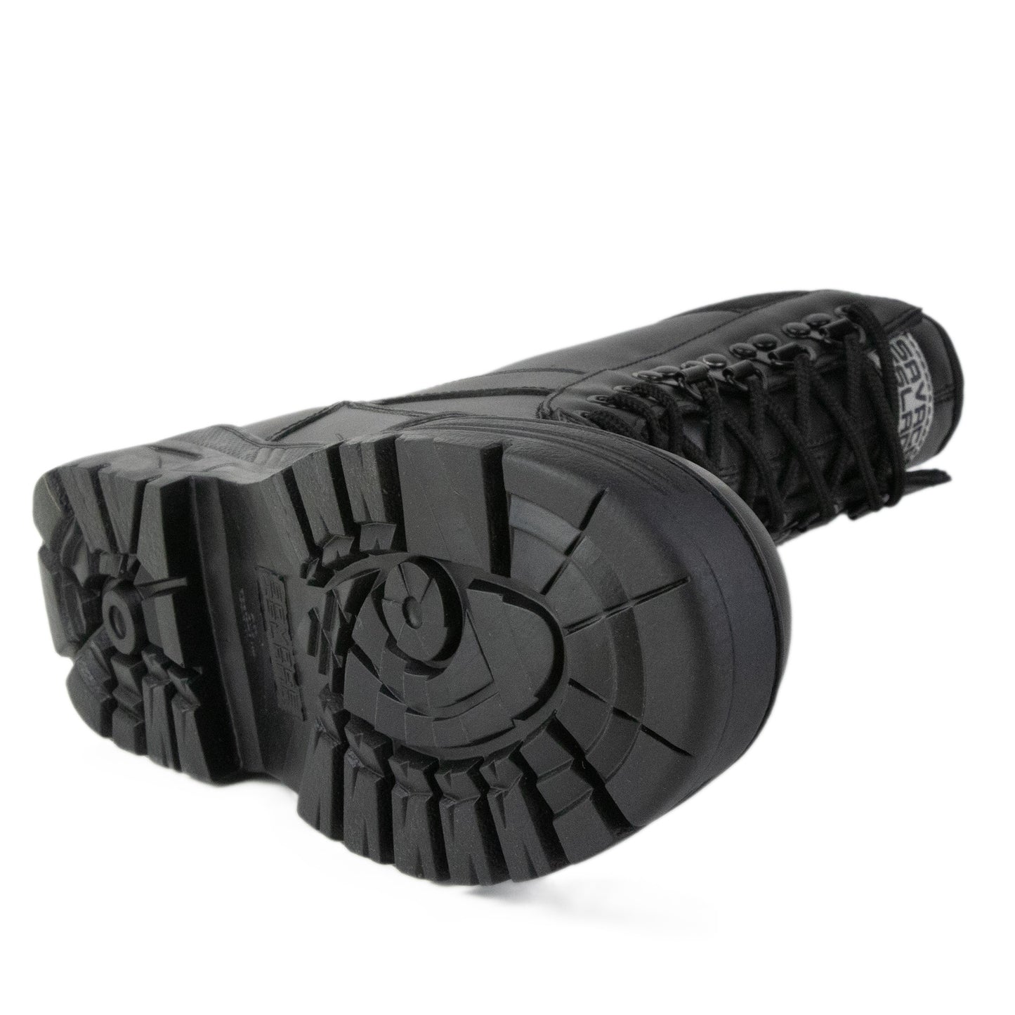 Full Leather Black Patrol Boots Savage Island