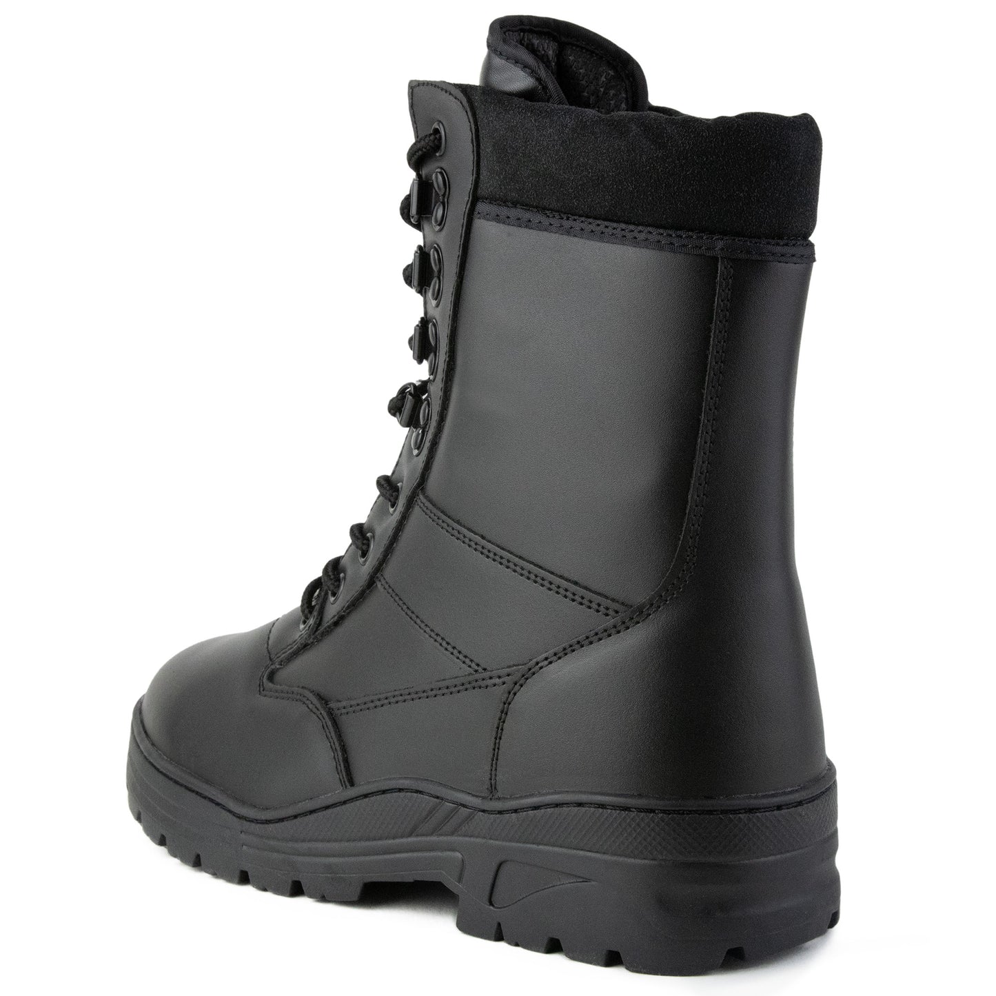Full Leather Black Patrol Boots Savage Island
