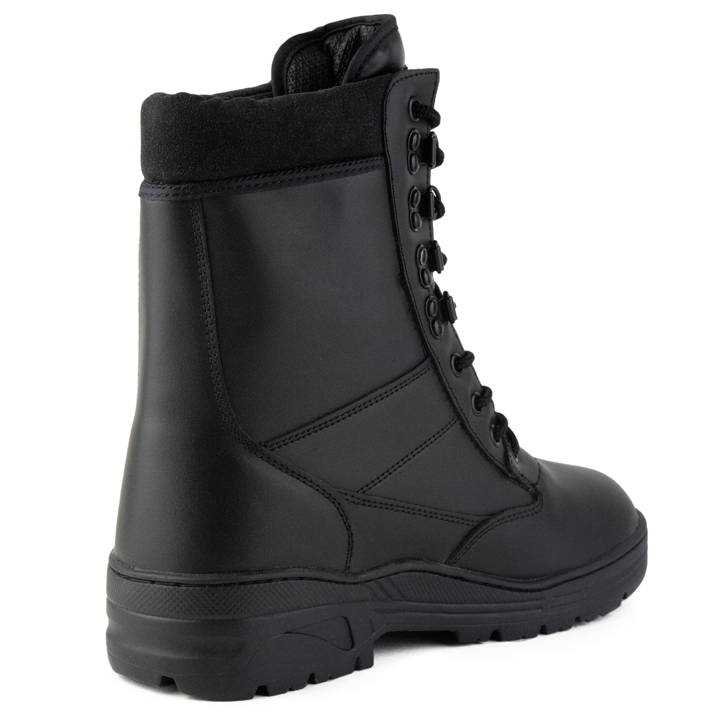Full Leather Black Patrol Boots Savage Island
