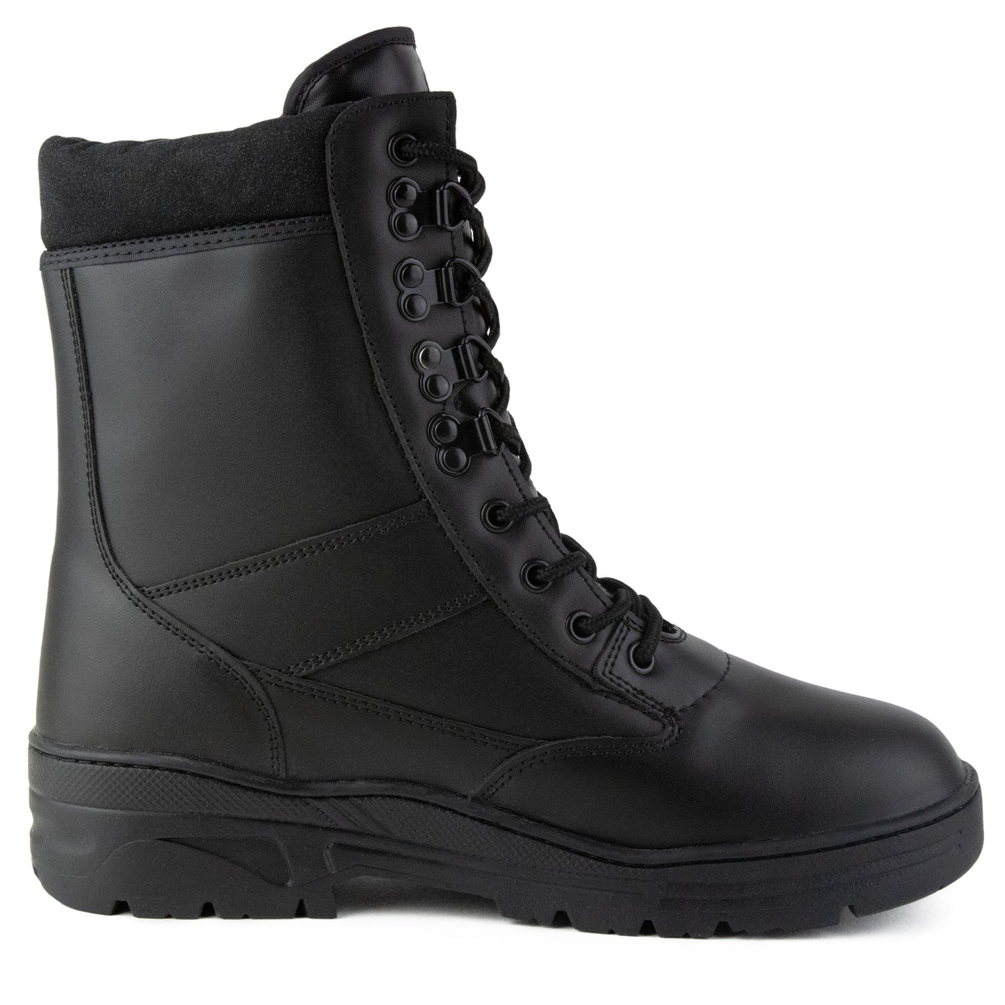 Full Leather Black Patrol Boots Savage Island