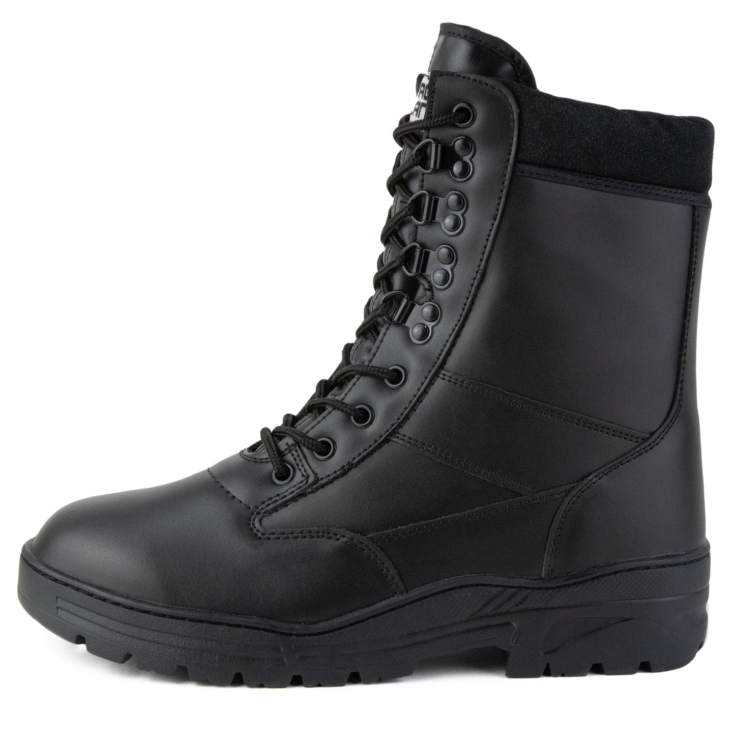 Full Leather Black Patrol Boots Savage Island