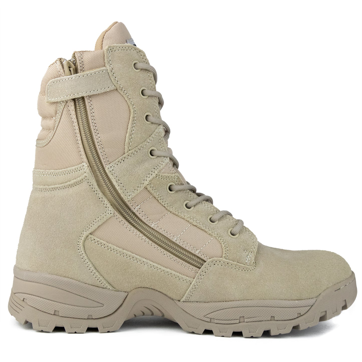 Tactical Side Zip Desert Suede Patrol Boots Savage Island