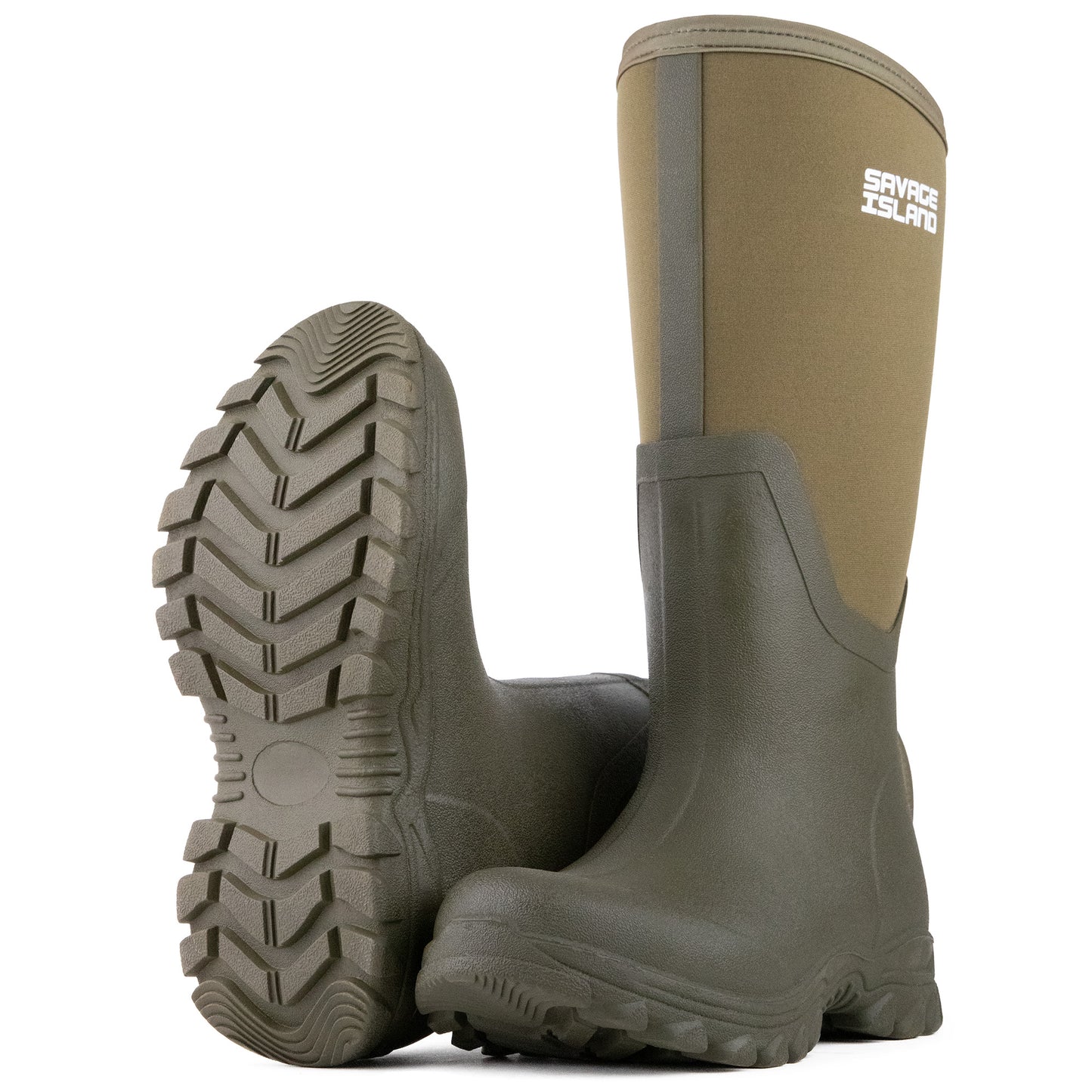 Savage Island Tall Ladies 5mm Neoprene Lined Wellington Boots