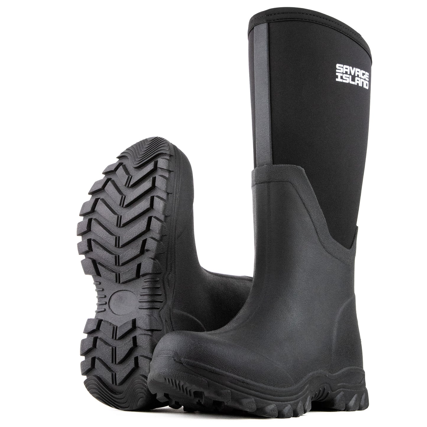 Savage Island Tall Ladies 5mm Neoprene Lined Wellington Boots