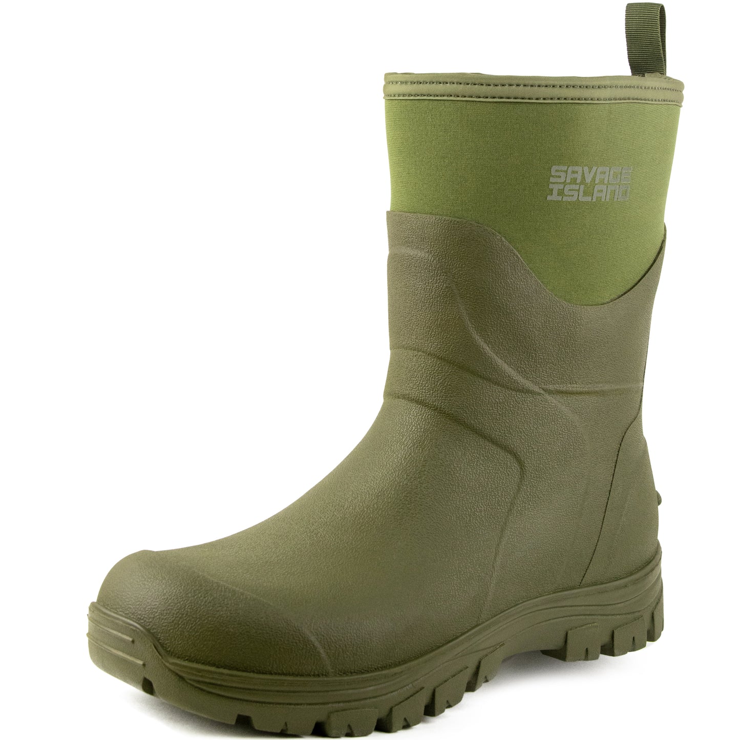 Skye Short Neoprene Wellington Boots Savage Island