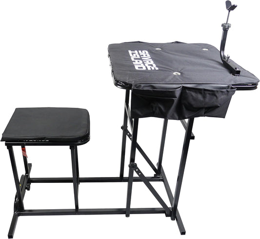 Shooting Table with Padded Seat