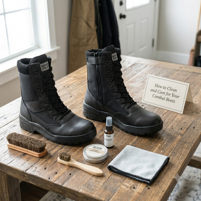 How to Clean and Care for Your Combat Boots
