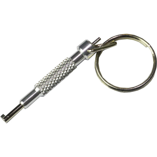 Silver Universal Handcuff Keyring Savage Island