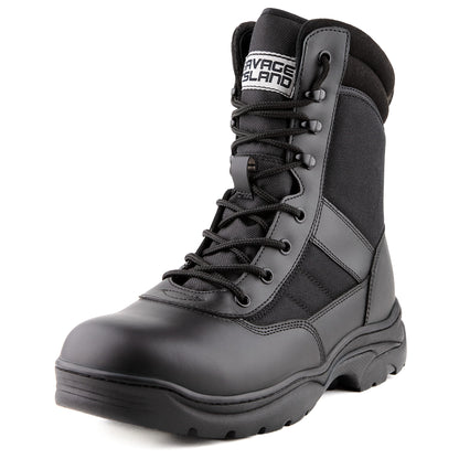 Savage Island Original Side Zip PRO Leather Patrol Boots
