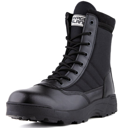 Savage Island Guardian Tactical Side Zip Combat Boots