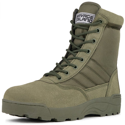 Savage Island Guardian Tactical Side Zip Combat Boots