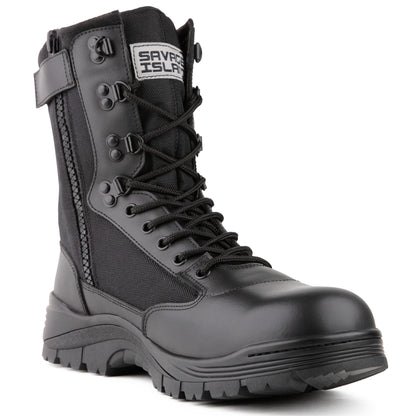 Savage Island Sentinel PRO Leather Side Zip Combat Boots