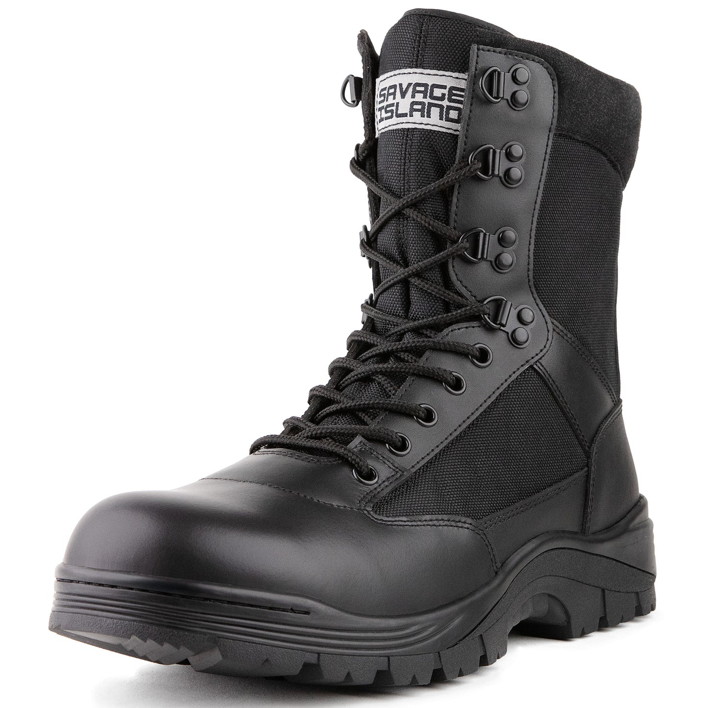 Sentinel PRO Leather Side Zip Combat Boots
