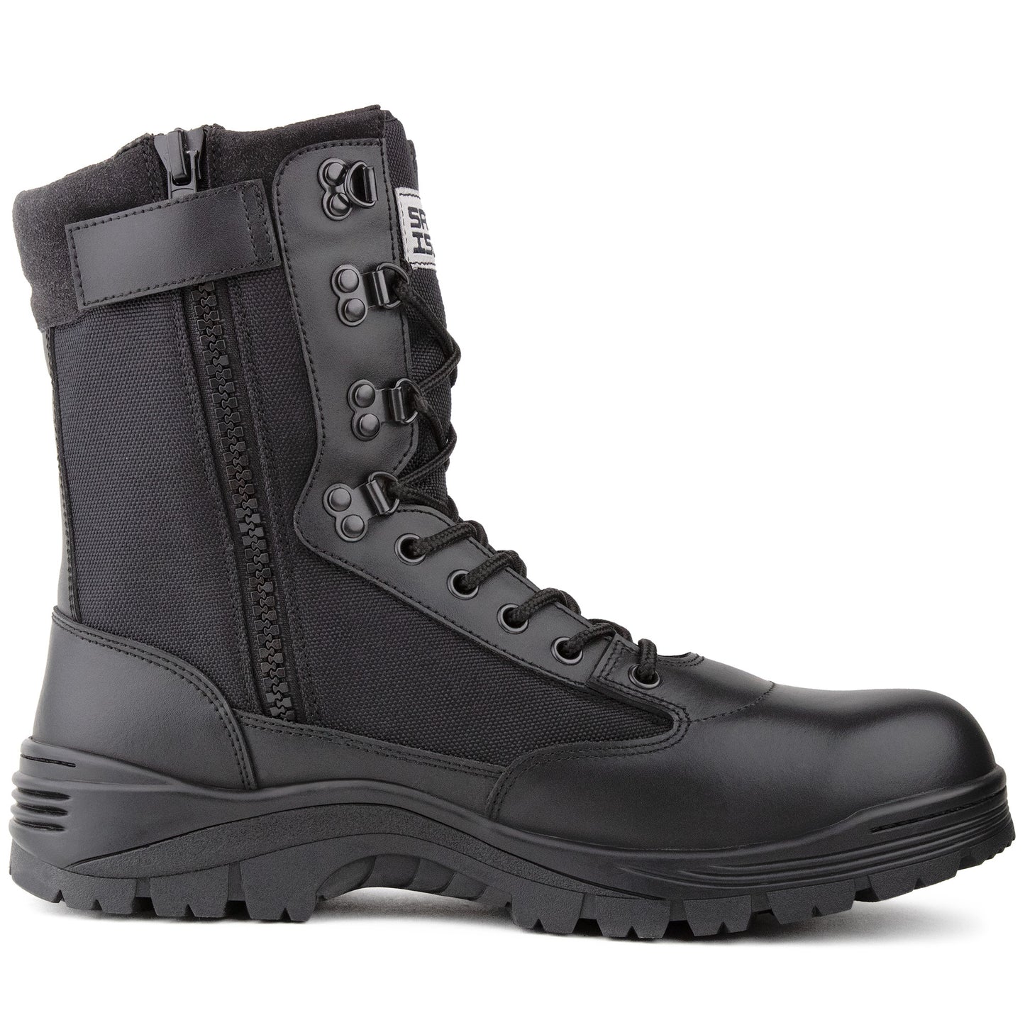 Sentinel PRO Leather Side Zip Combat Boots