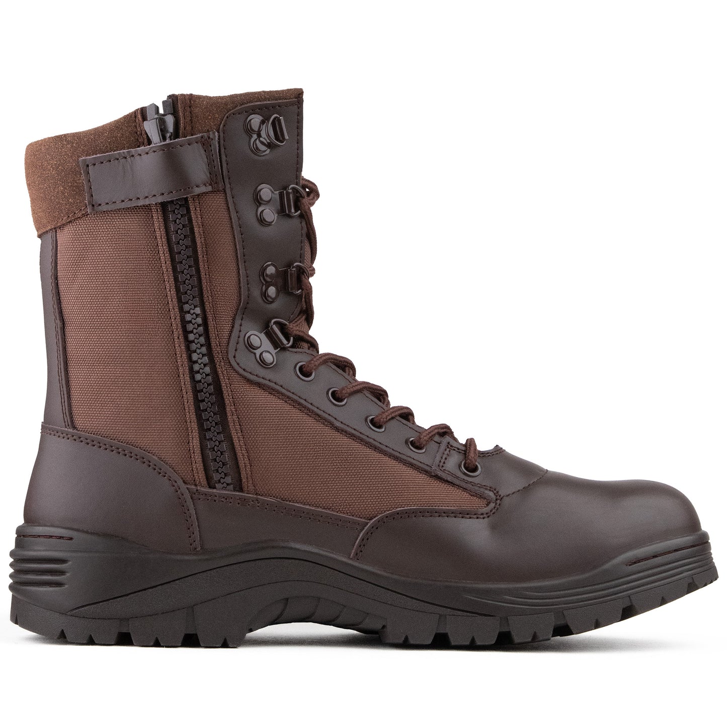 Sentinel PRO Leather Side Zip Combat Boots