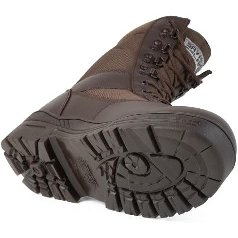 Brown Leather Patrol Boots Savage Island
