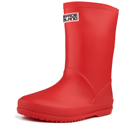 Kids Boys/Girls Waterproof Wellington Rain Boots