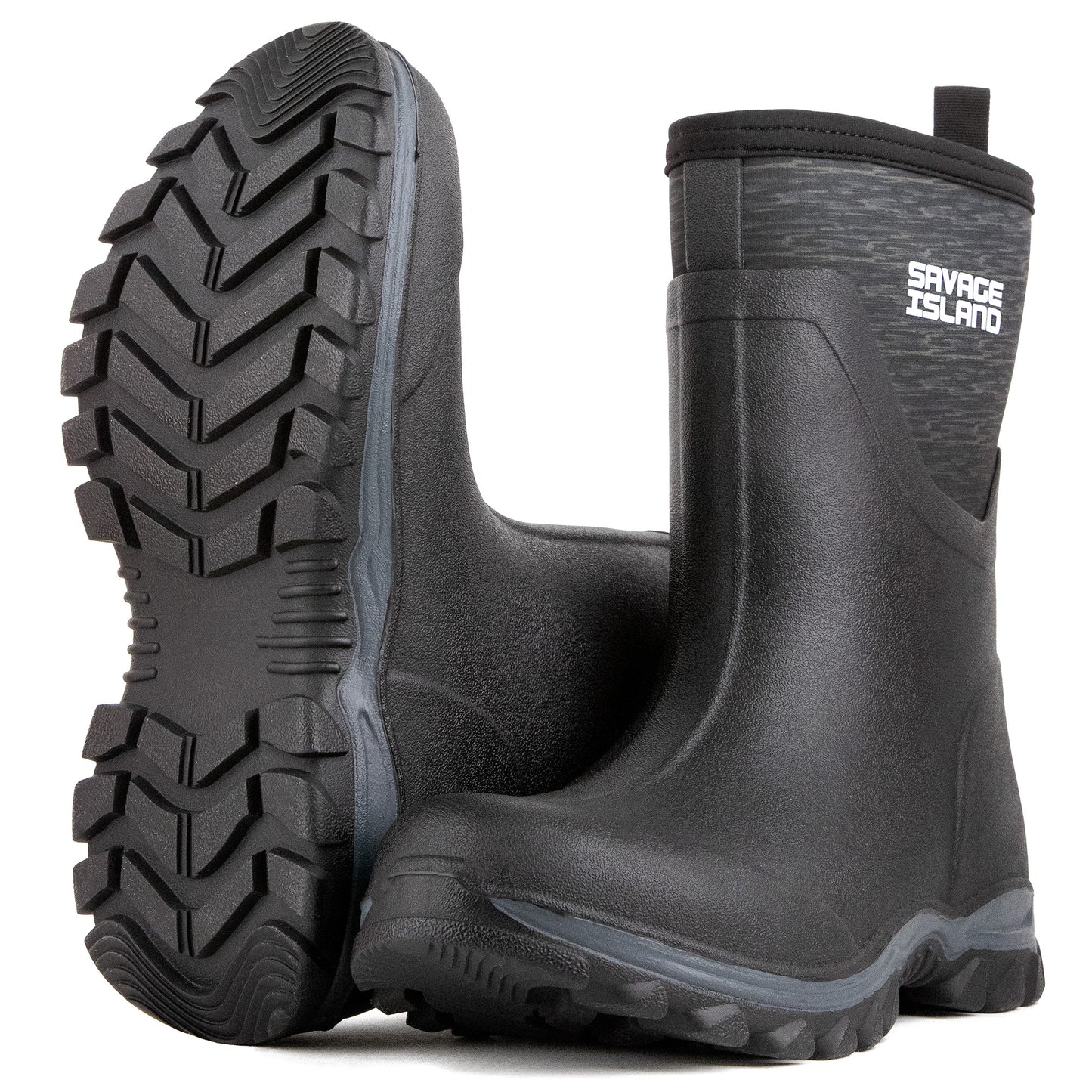 Savage Island Short Women's 5mm Neoprene Lined Wellington Boots