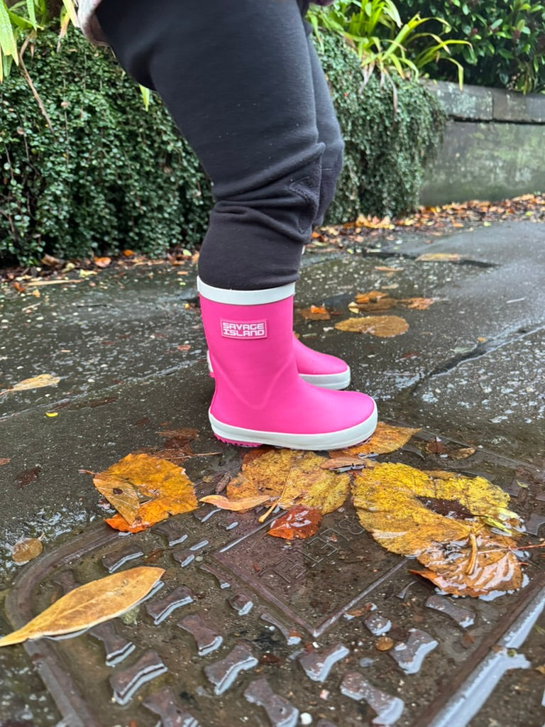 Grip Kids Non-Slip Rubber Waterproof Wellies