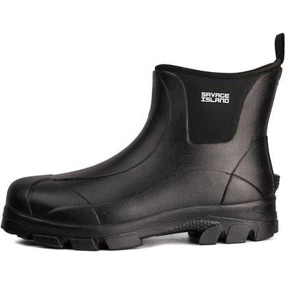 Harris Short Ankle Neoprene Lined Wellington Boots Savage Island