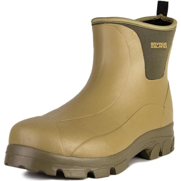 Harris Short Ankle Neoprene Lined Wellington Boots Savage Island