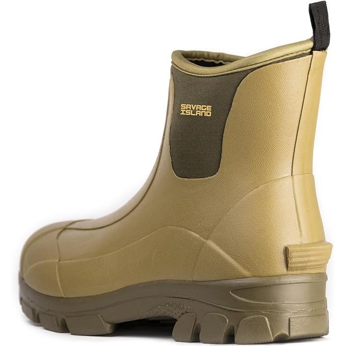 Harris Short Ankle Neoprene Lined Wellington Boots Savage Island