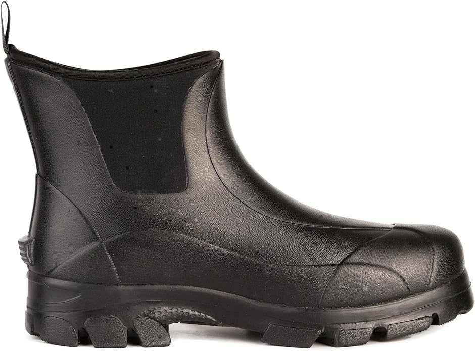 Harris Short Ankle Neoprene Lined Wellington Boots Savage Island
