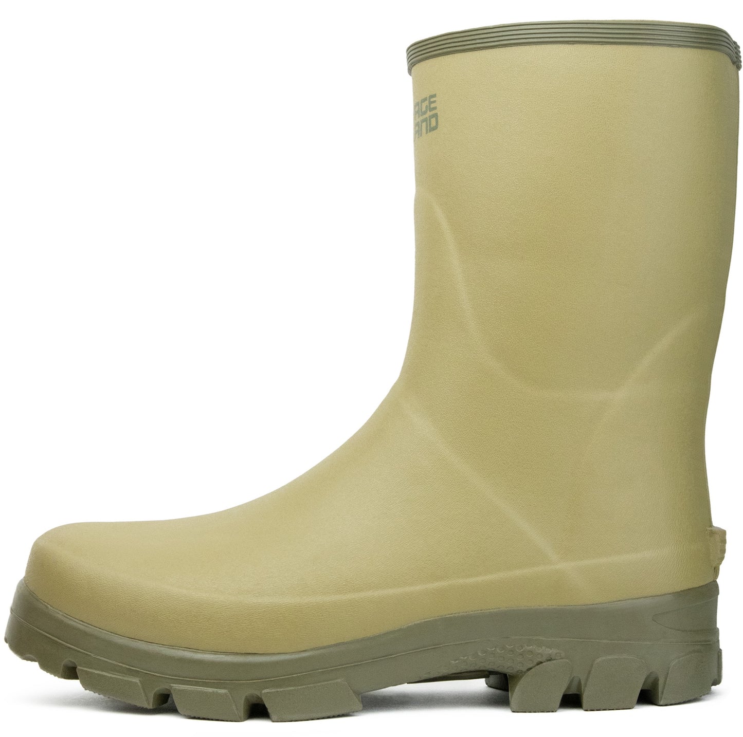 Savage Island Men's Balgair Rubber All-Weather Neoprene Lined Wellington Boots - Waterproof Wellies