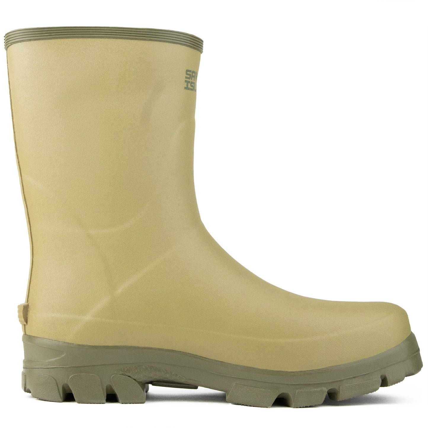Savage Island Men's Balgair Rubber All-Weather Neoprene Lined Wellington Boots - Waterproof Wellies