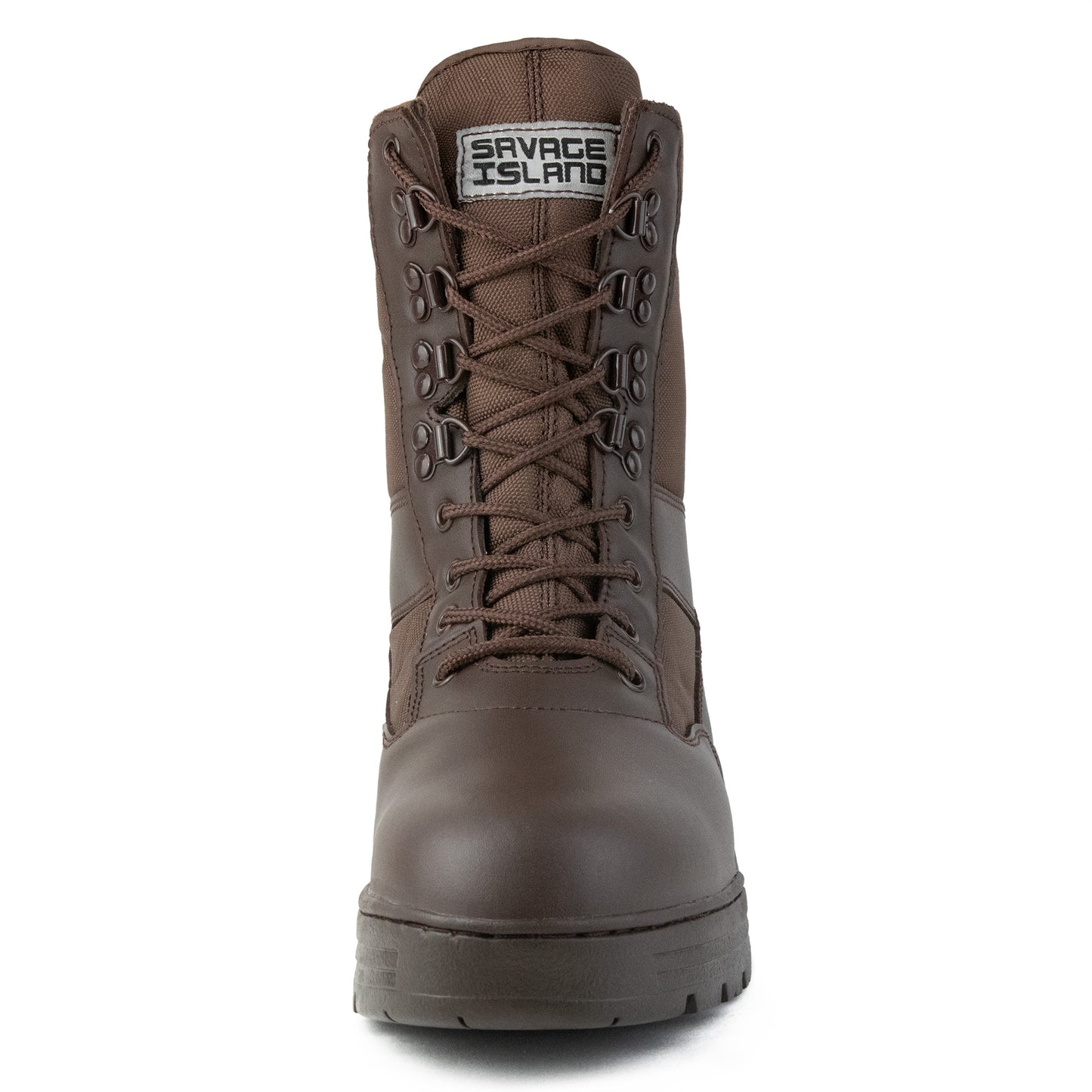 Cadet+ Brown Leather Patrol Boots