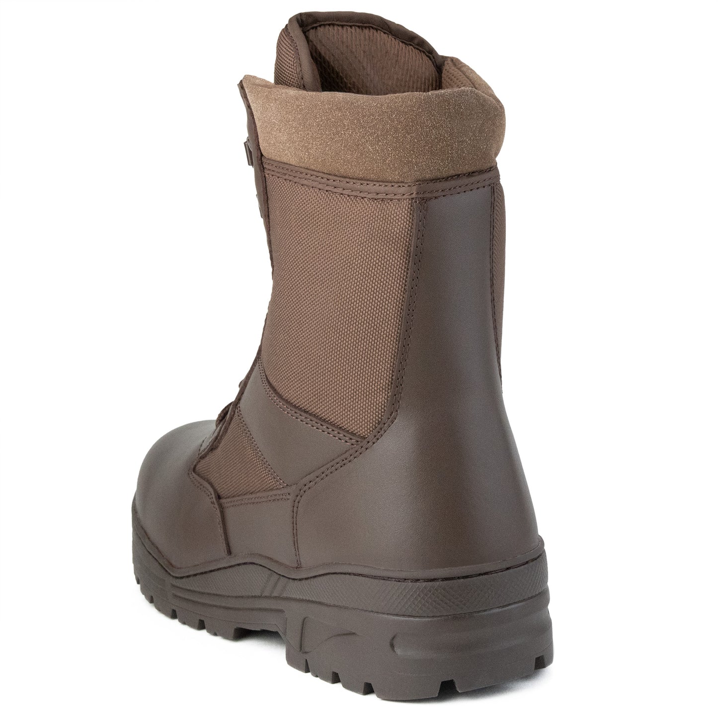 Cadet+ Brown Leather Patrol Boots