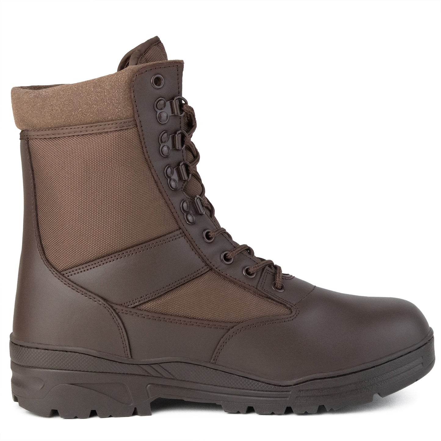 Cadet+ Brown Leather Patrol Boots