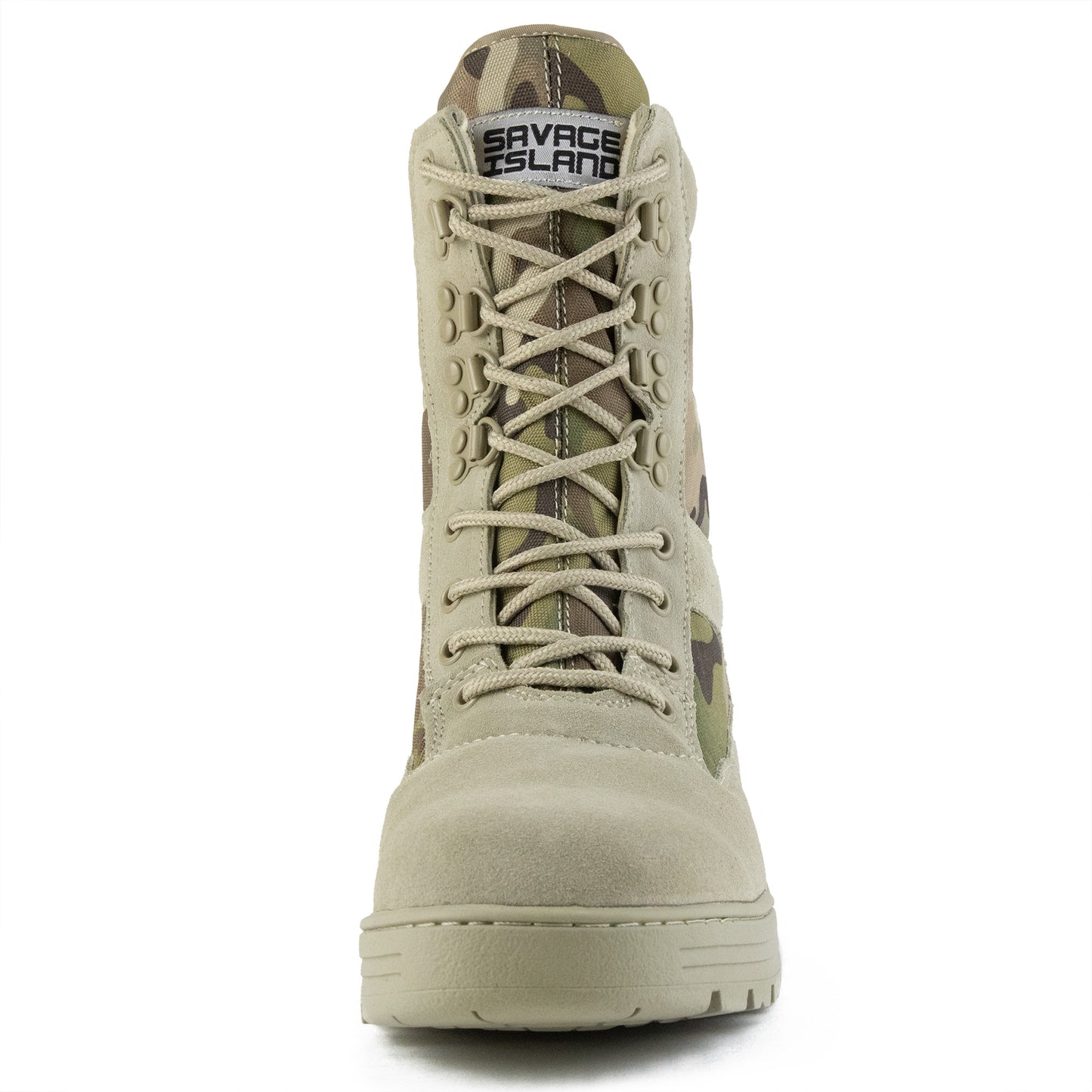 Desert Camo Mens Patrol Boots Savage Island
