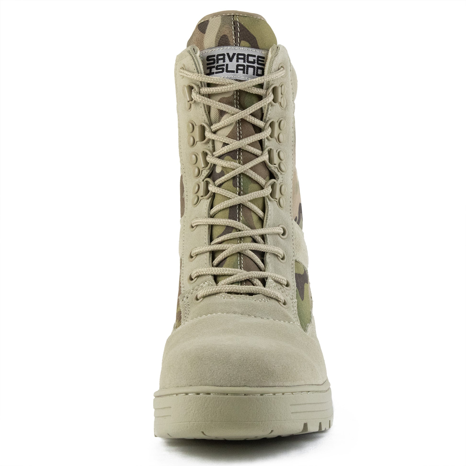 Desert Camo Mens Patrol Boots Savage Island