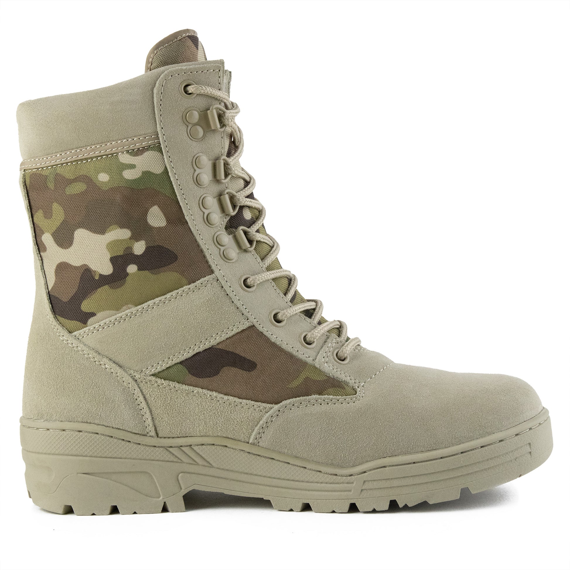 Desert Camo Mens Patrol Boots Savage Island