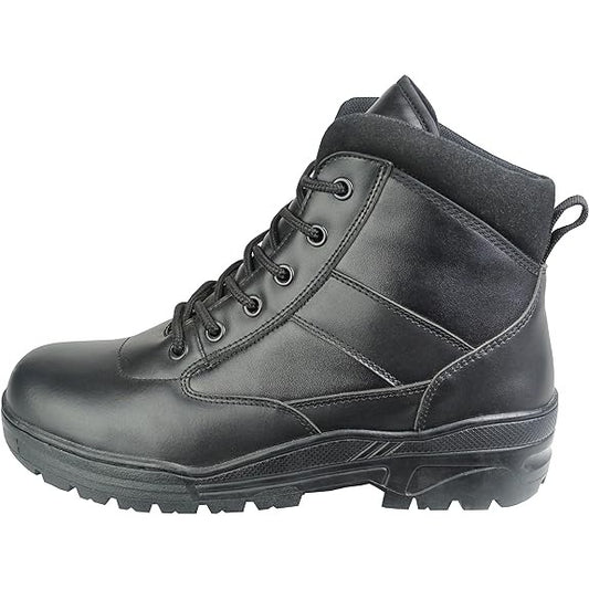 Mid Black All Leather Size Zip Patrol Boots Savage Island