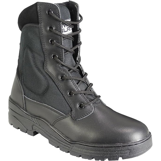 Pro Black Leather Patrol Boots