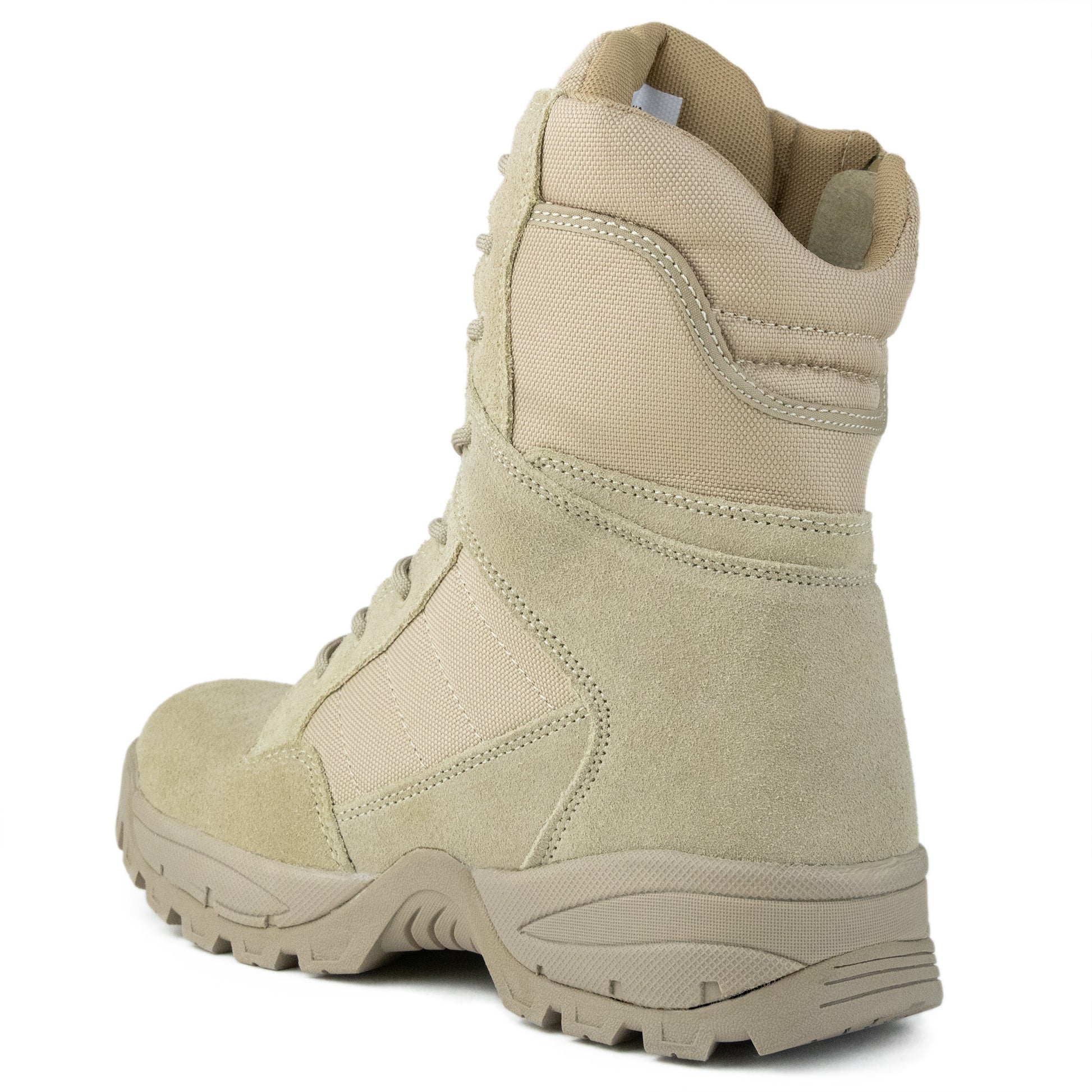 Tactical Side Zip Desert Suede Patrol Boots Savage Island