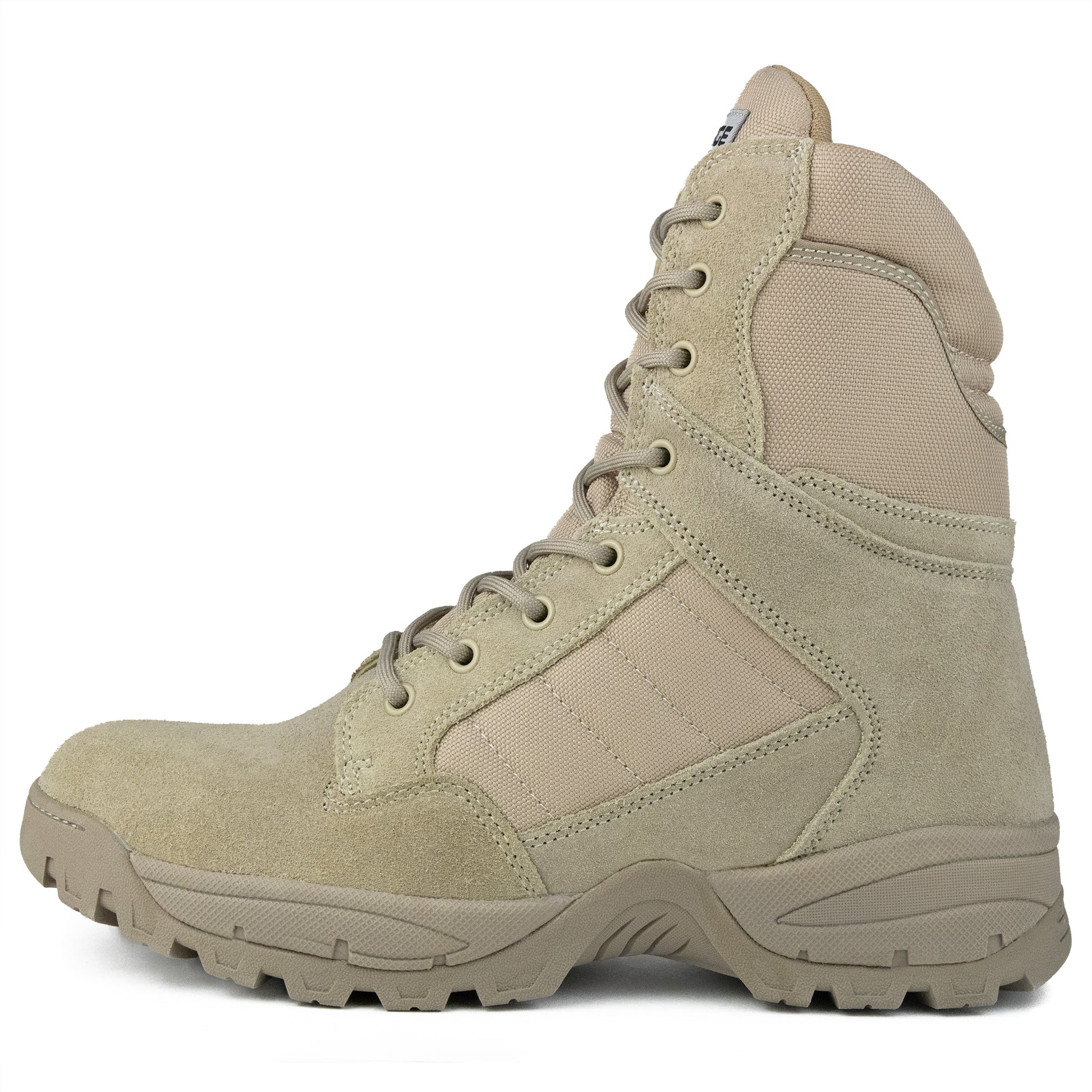 Tactical Side Zip Desert Suede Patrol Boots Savage Island