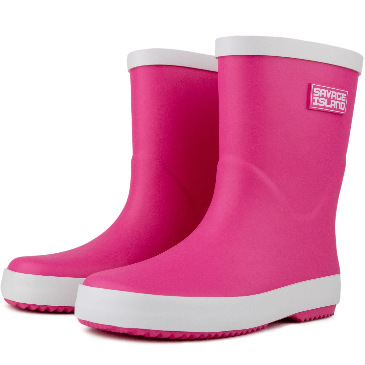 Savage Island Kids Rubber Non-Slip Wellington Boots