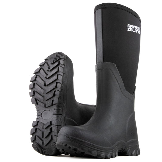 Savage Island Tall Ladies 5mm Neoprene Lined Wellington Boots