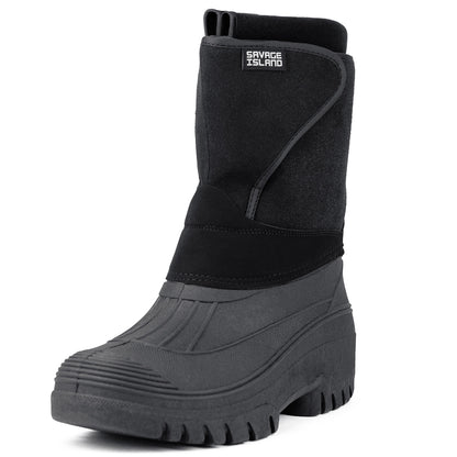Fleece Lined Thermal Waterproof Snow Boots