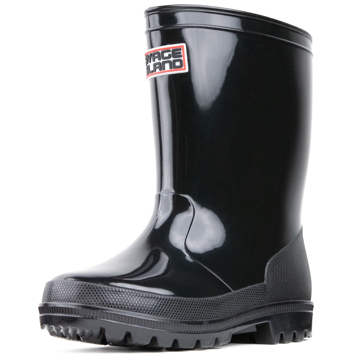 Savage Island Unisex Kids Adjustable Gusset Rubber Wellington Boots