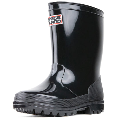 Savage Island Unisex Kids Adjustable Gusset Rubber Wellington Boots