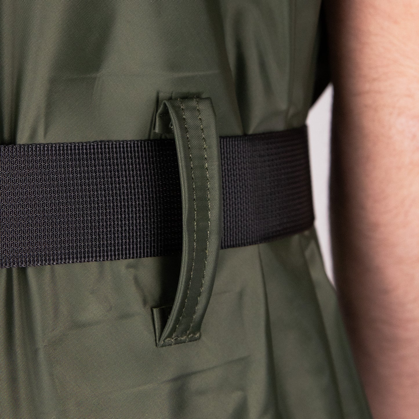 Nylon Chest Waders – PVC Coated, Zipped Front Pocket, Built-In Boots